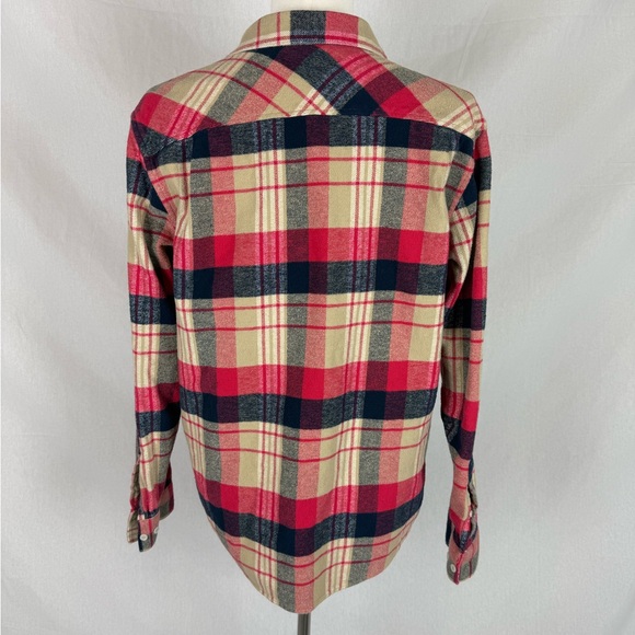 RVCA Men’s Flannel Shirt – Plaid Button-Up – Size Large – Regular Fit - Picture 3 of 8